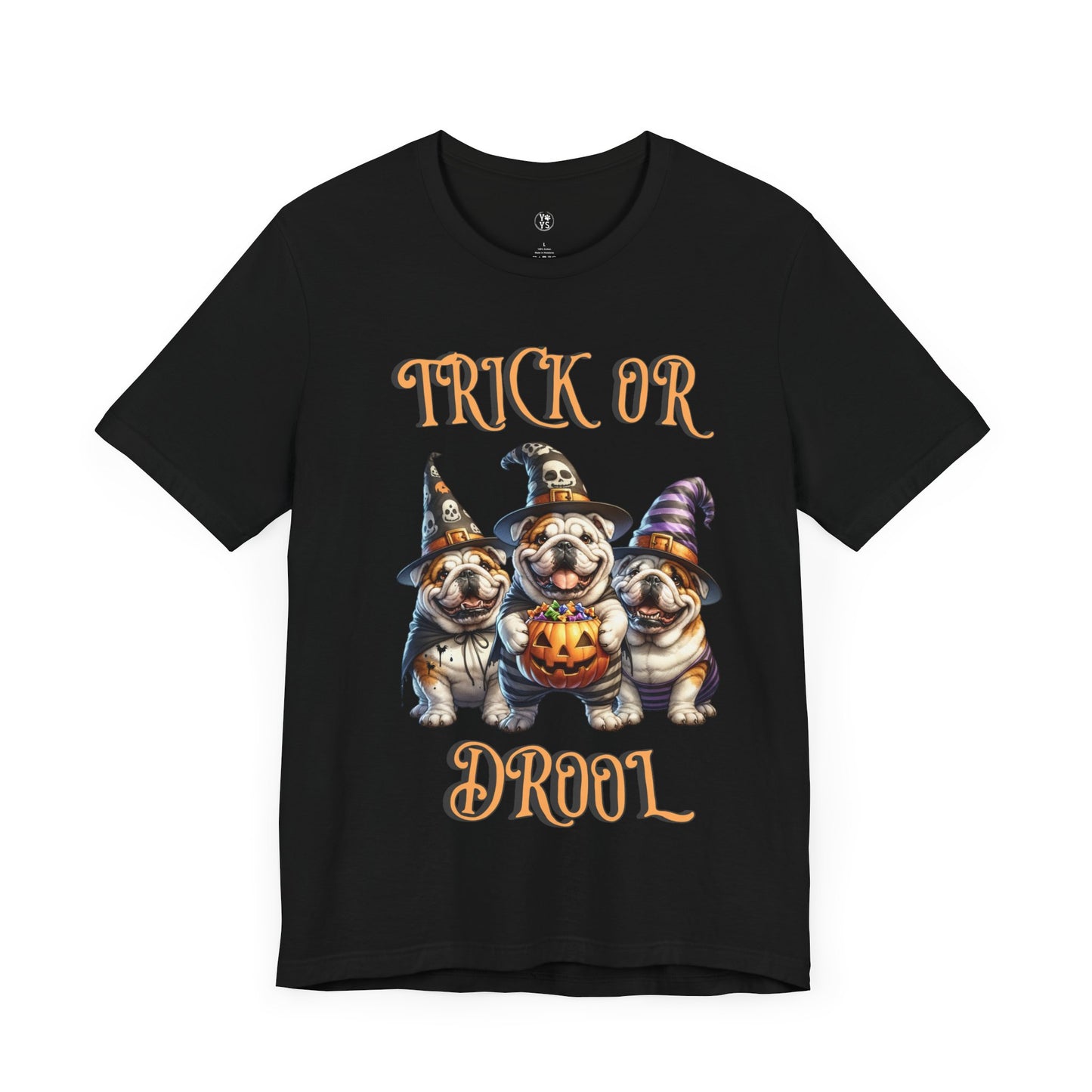 Trick Or Drool Halloween Bulldog T Shirt, Gift For Bulldog Lovers, Bulldog Owners Shirt