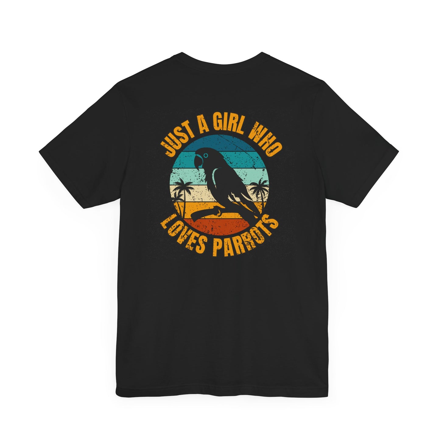 Cute parrot T-Shirt, Parrot lovers, Parrot T-Shirt, Gift for friends, Gift for bird lovers.