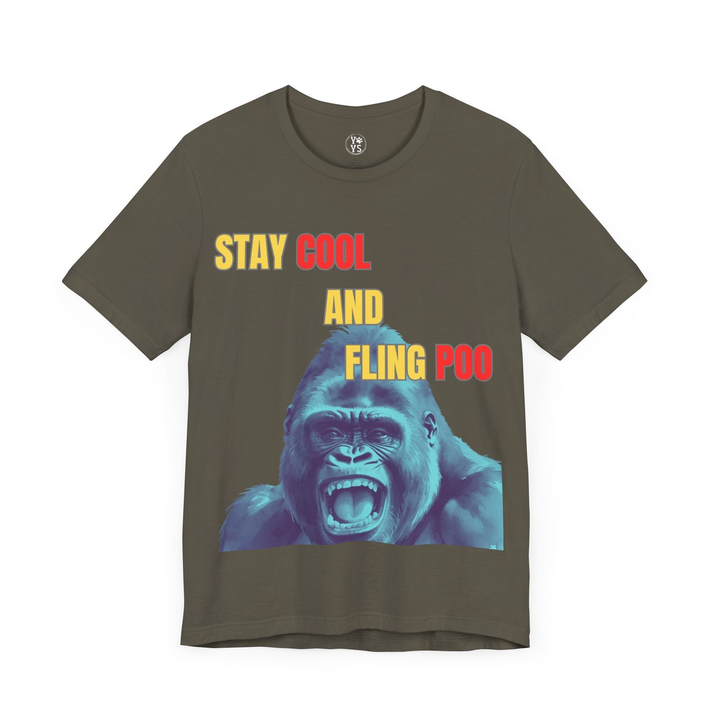 Funny Gorilla T-Shirt, Gift for friends, Animal lovers, Gorilla lovers T- Shirt.