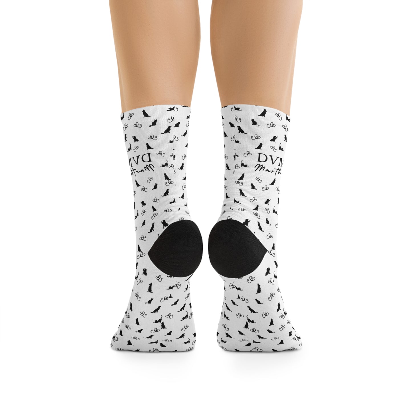 Custom DVM Veterinarian Socks