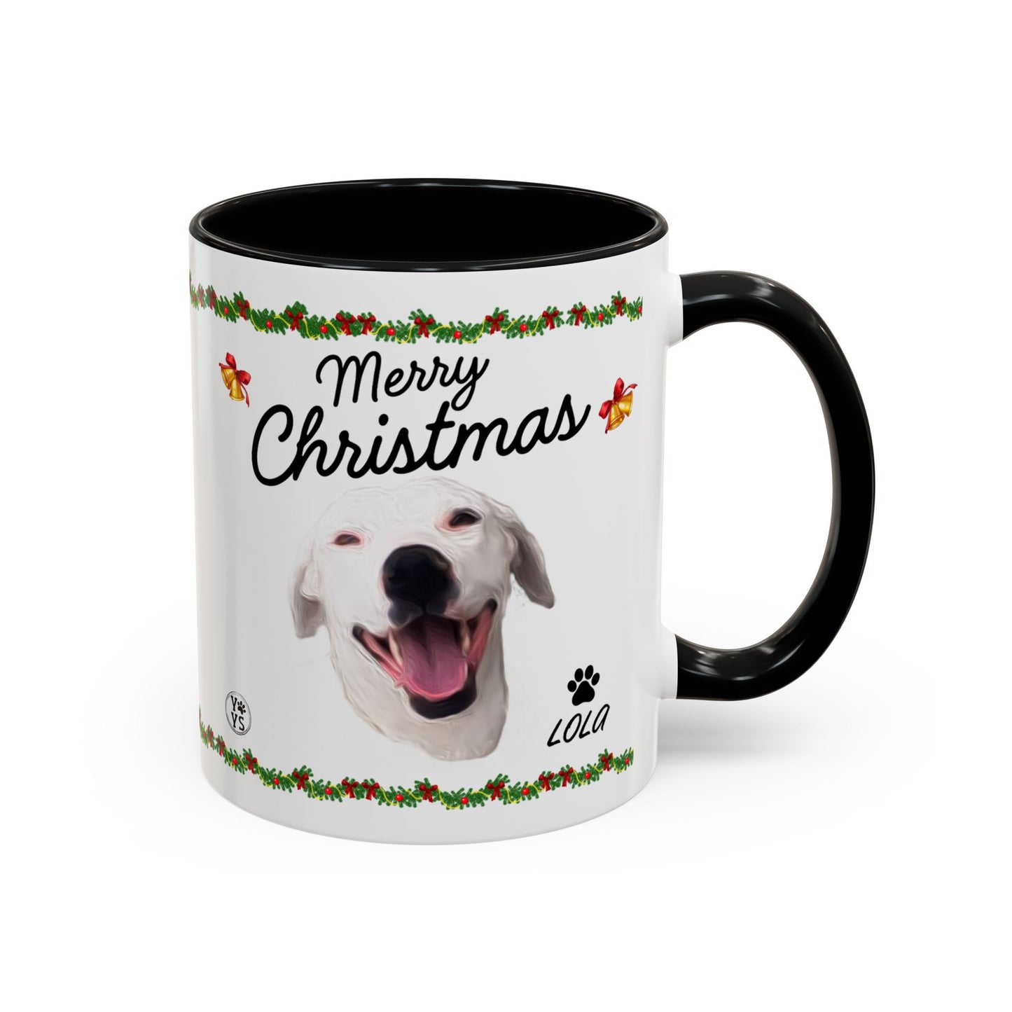 Personalized Christmas Pet Coffee Mug, Perfect Christmas Gift for Dog Lovers, Cat Lovers, Coffee Lovers, Dog Owners, Pet Lovers, Pet Owners