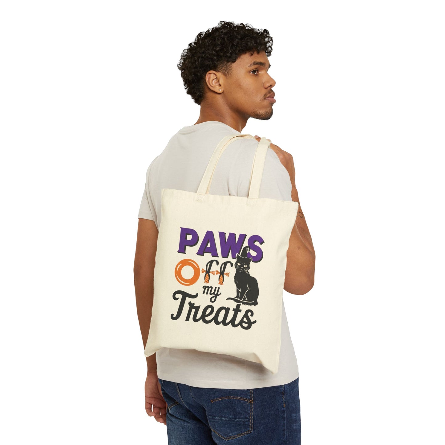 Halloween Cat Tote Bag