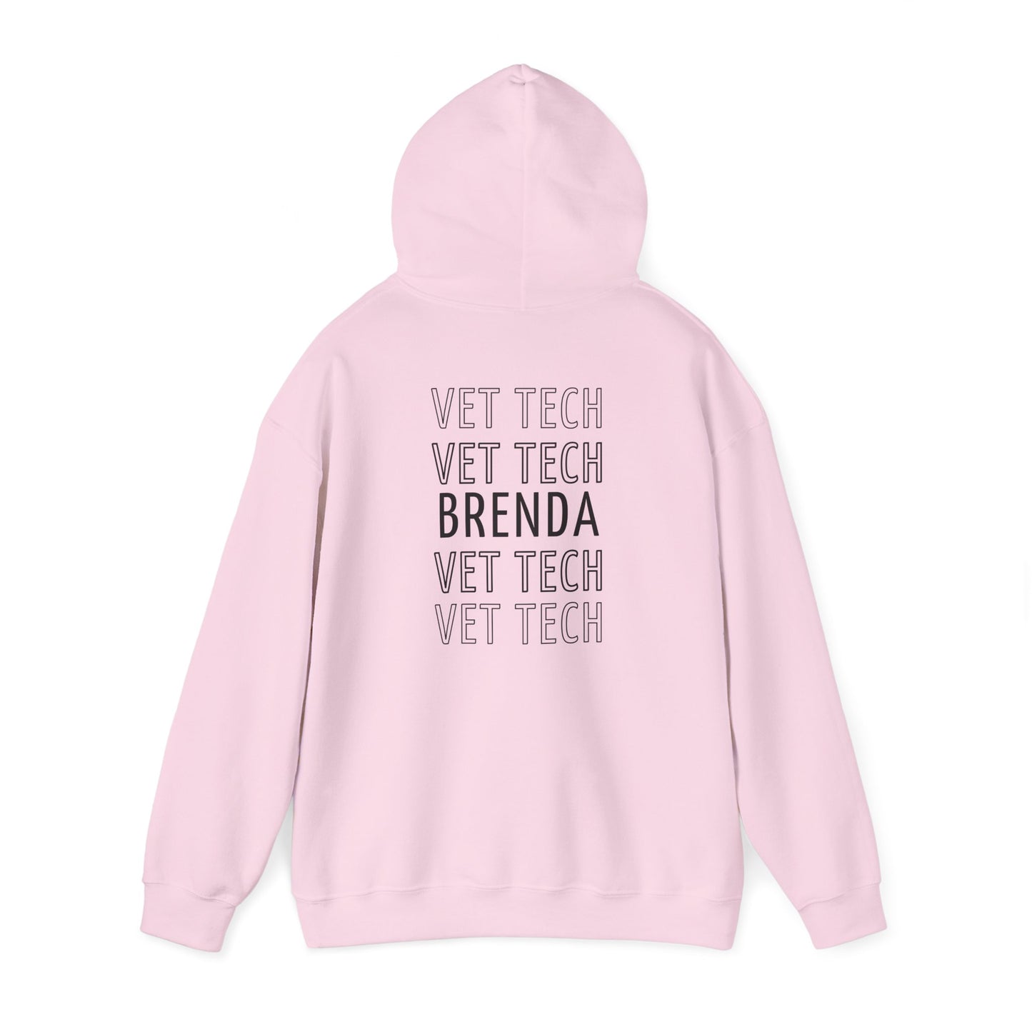 Custom Personalized Vet Tech Hoodie, Gift for Veterinary Technicians