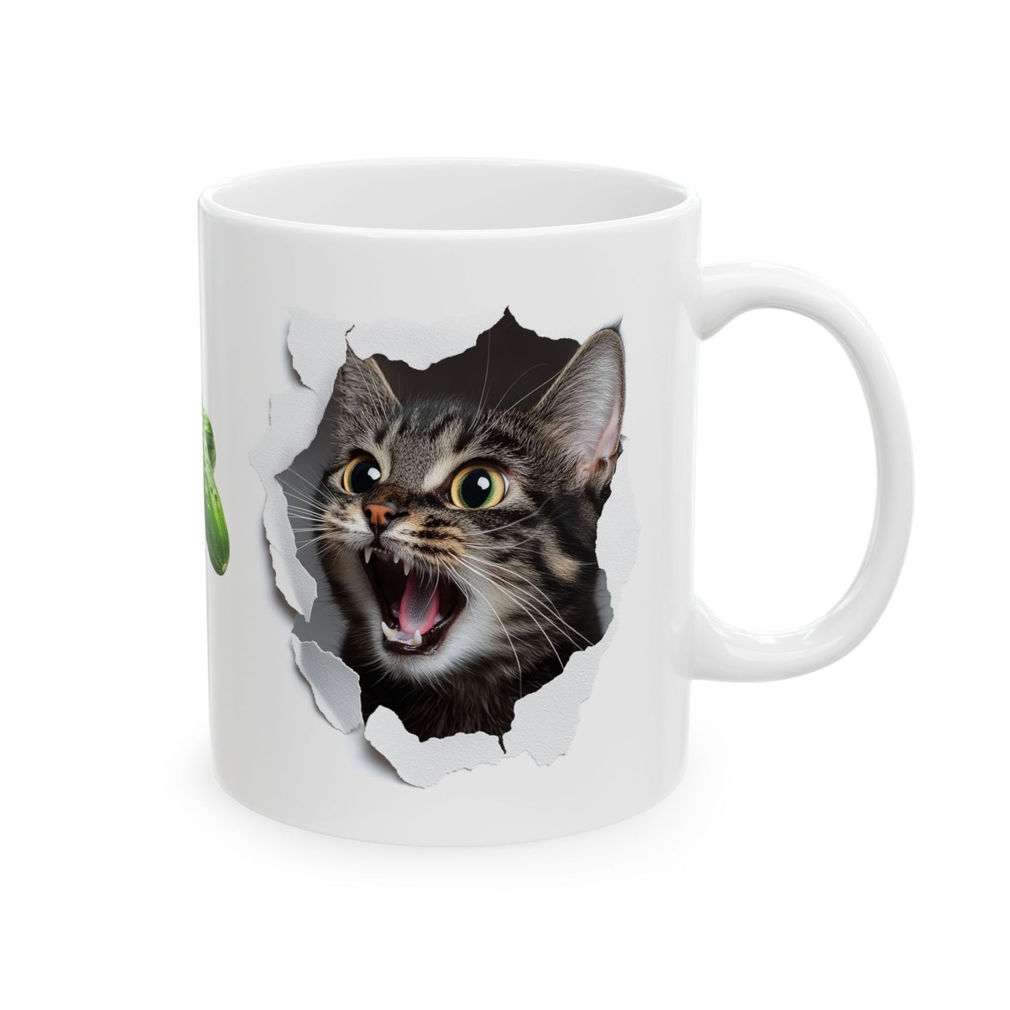 Cat Cucumber Mug