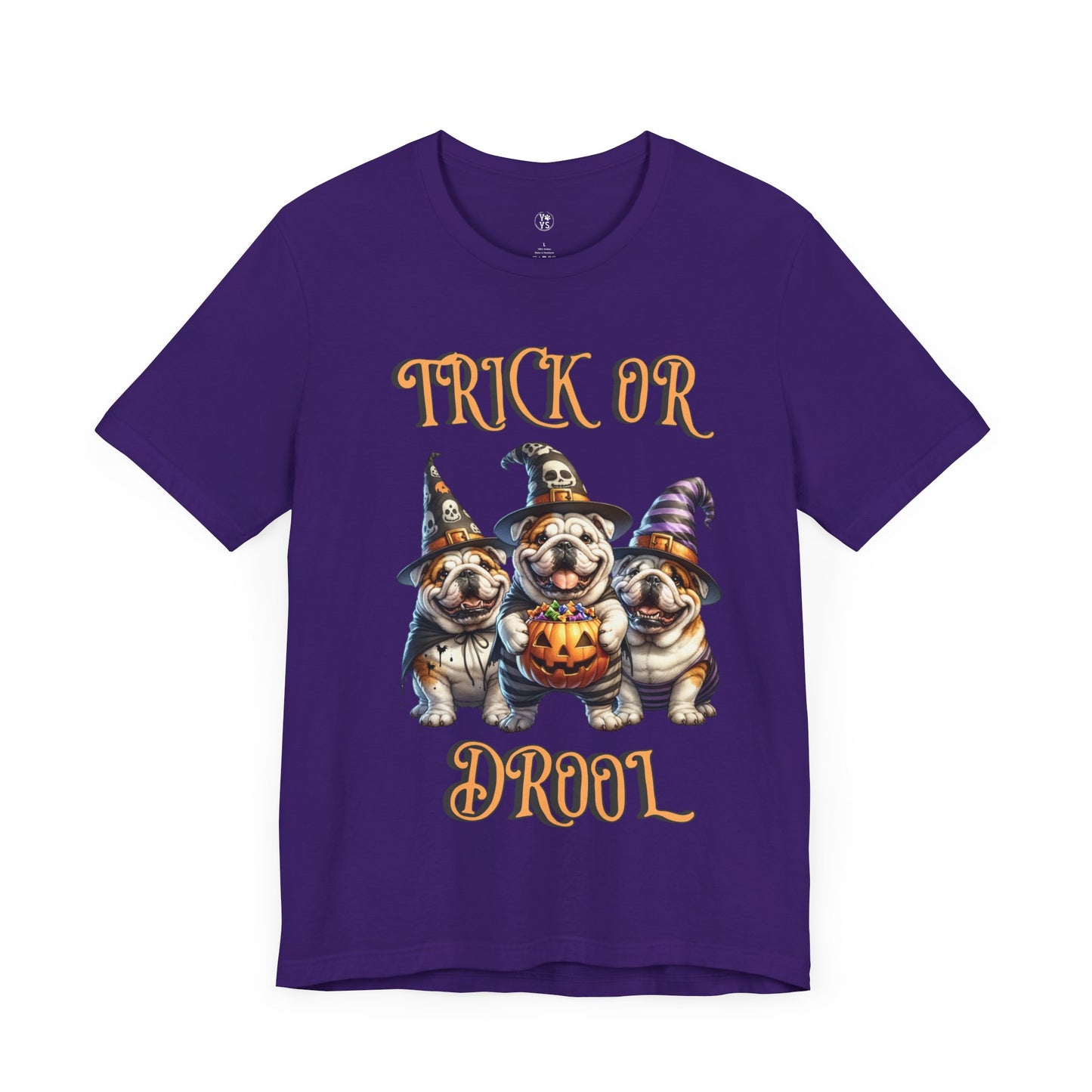 Trick Or Drool Halloween Bulldog T Shirt, Gift For Bulldog Lovers, Bulldog Owners Shirt