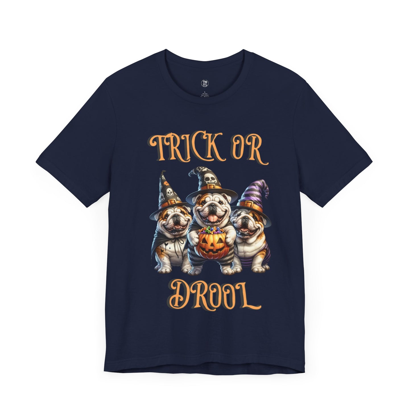 Trick Or Drool Halloween Bulldog T Shirt, Gift For Bulldog Lovers, Bulldog Owners Shirt