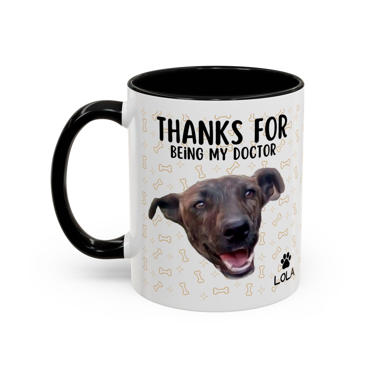 Personalized Custom Pet Veterinarian Coffee Mug, Gift for DVMs, Veterinarians, Pet Lovers, Coffee Lovers