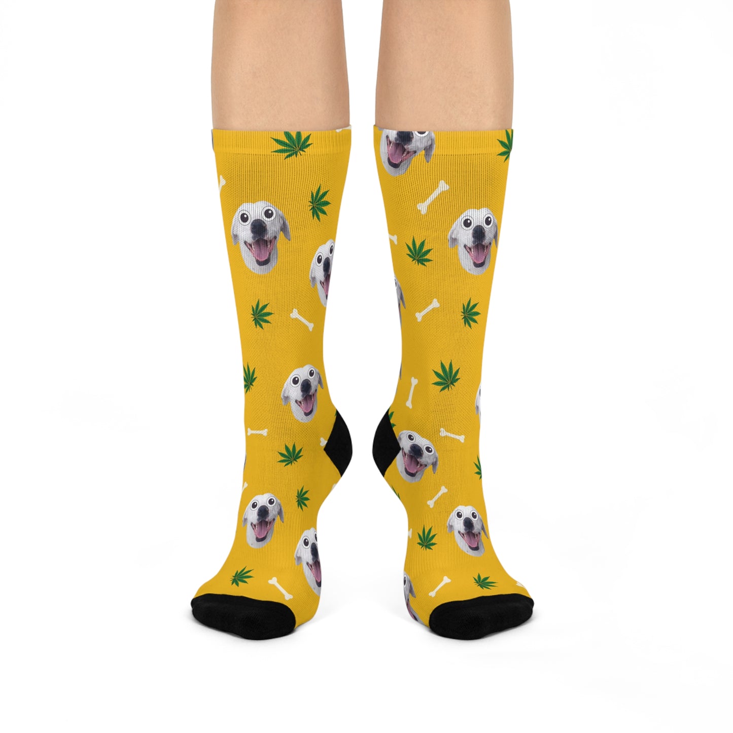 Custom Personalized Hemp Pet Face Photo Socks, Gift For Pet, Dog, Cat Lovers