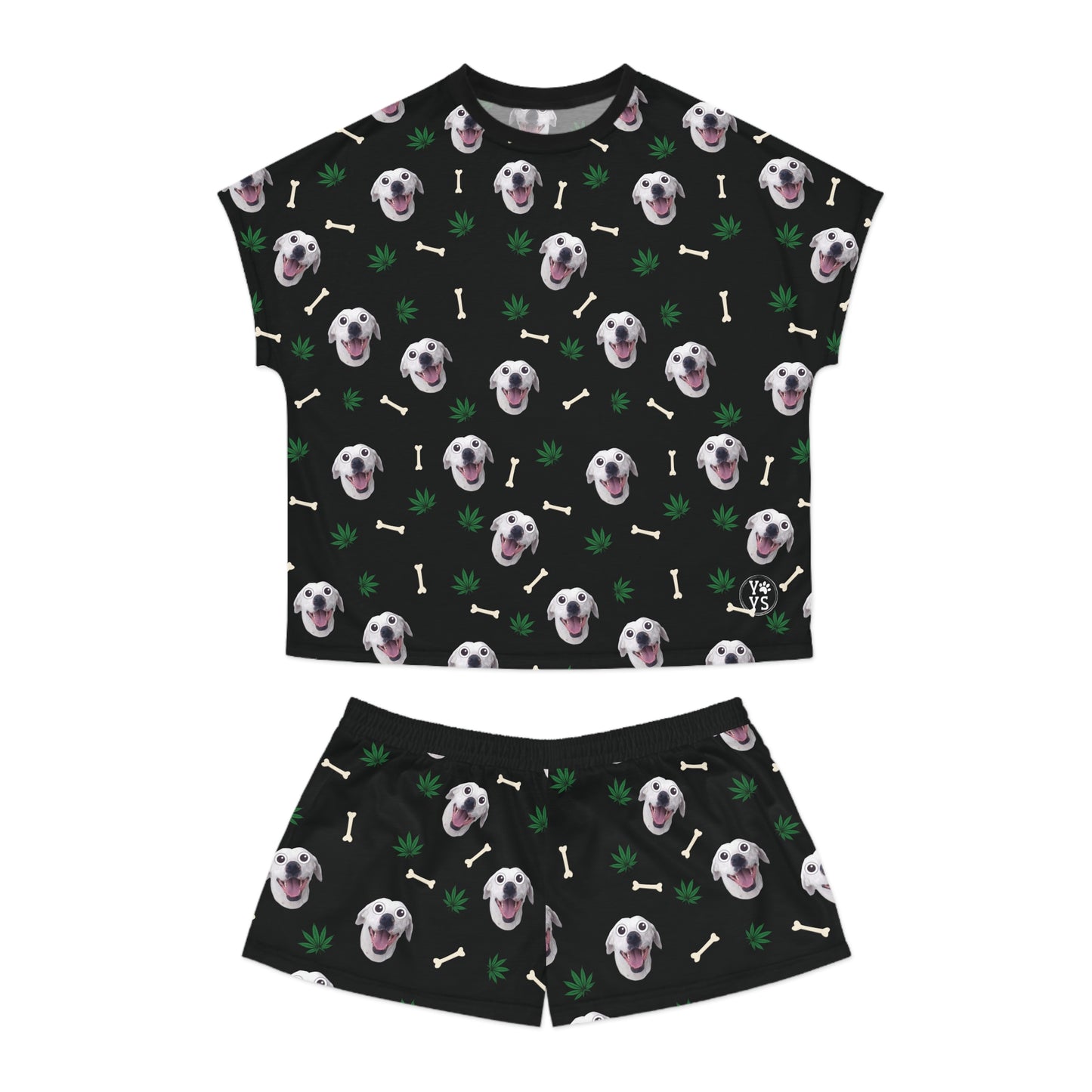 Funny Custom Personalized Pet Photo Pajama Set For Women