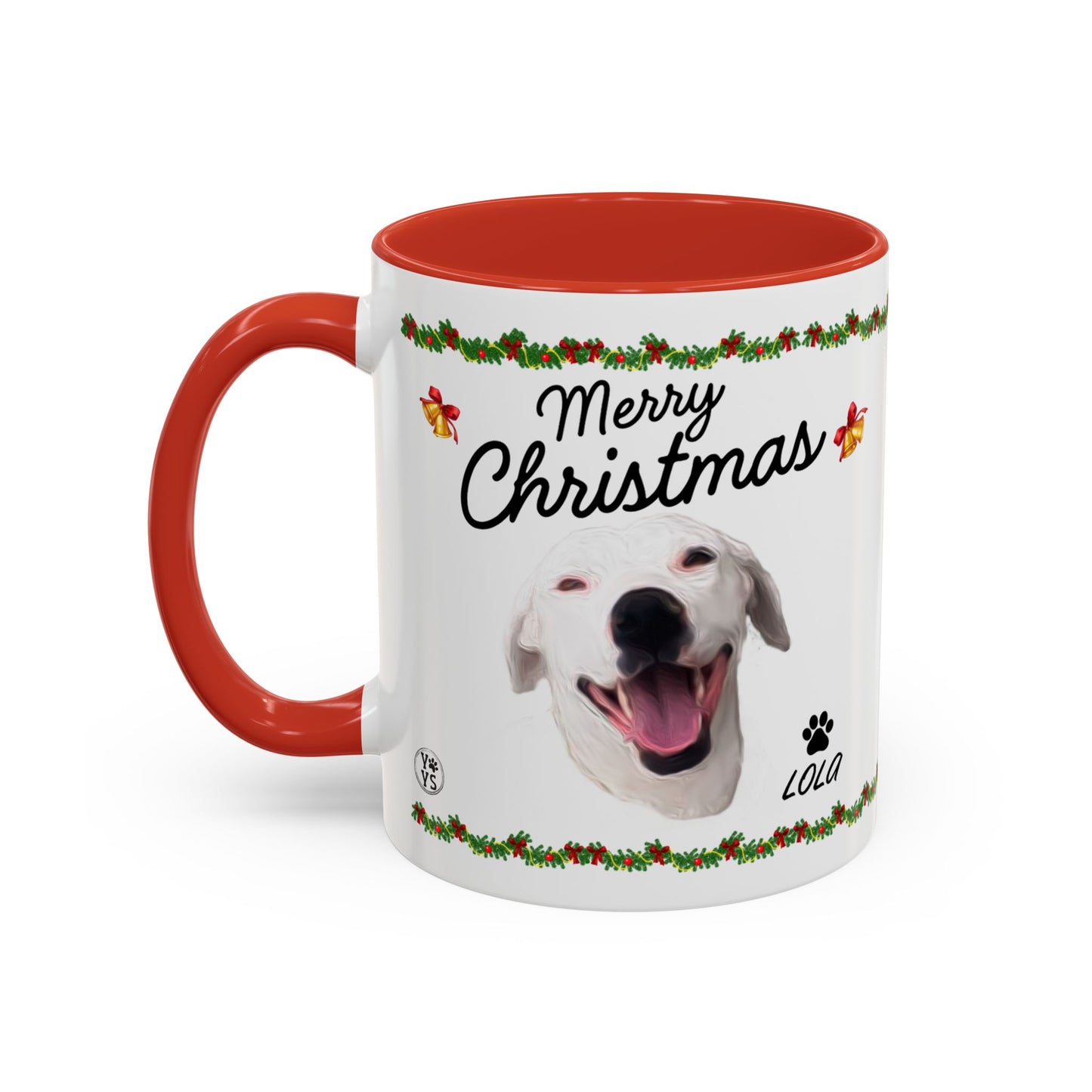 Personalized Christmas Pet Coffee Mug, Perfect Christmas Gift for Dog Lovers, Cat Lovers, Coffee Lovers, Dog Owners, Pet Lovers, Pet Owners