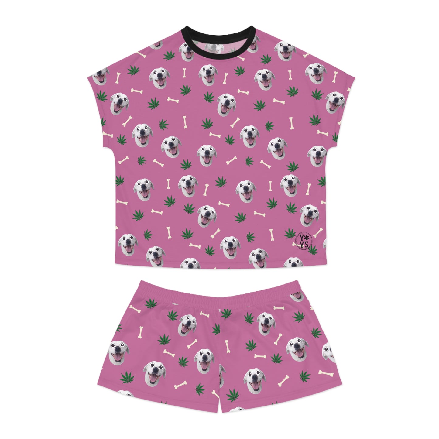 Funny Custom Personalized Pet Photo Pajama Set For Women