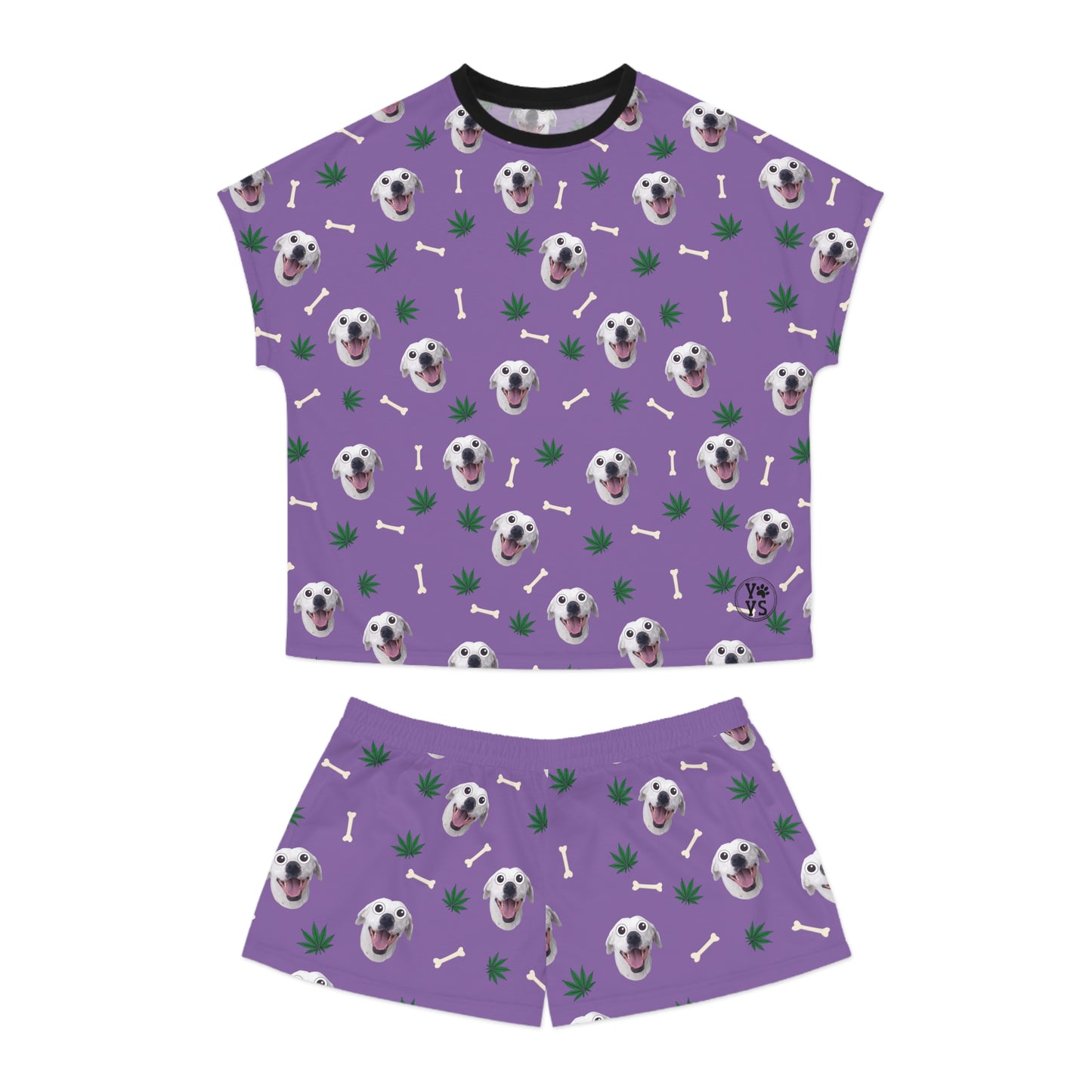 Funny Custom Personalized Pet Photo Pajama Set For Women