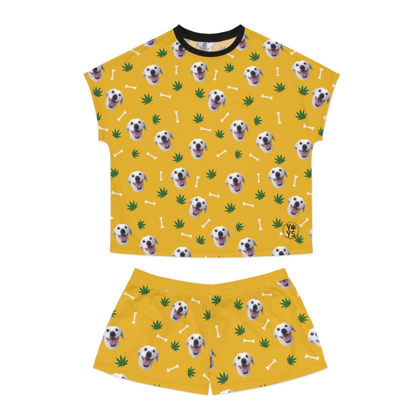 Funny Custom Personalized Pet Photo Pajama Set For Women