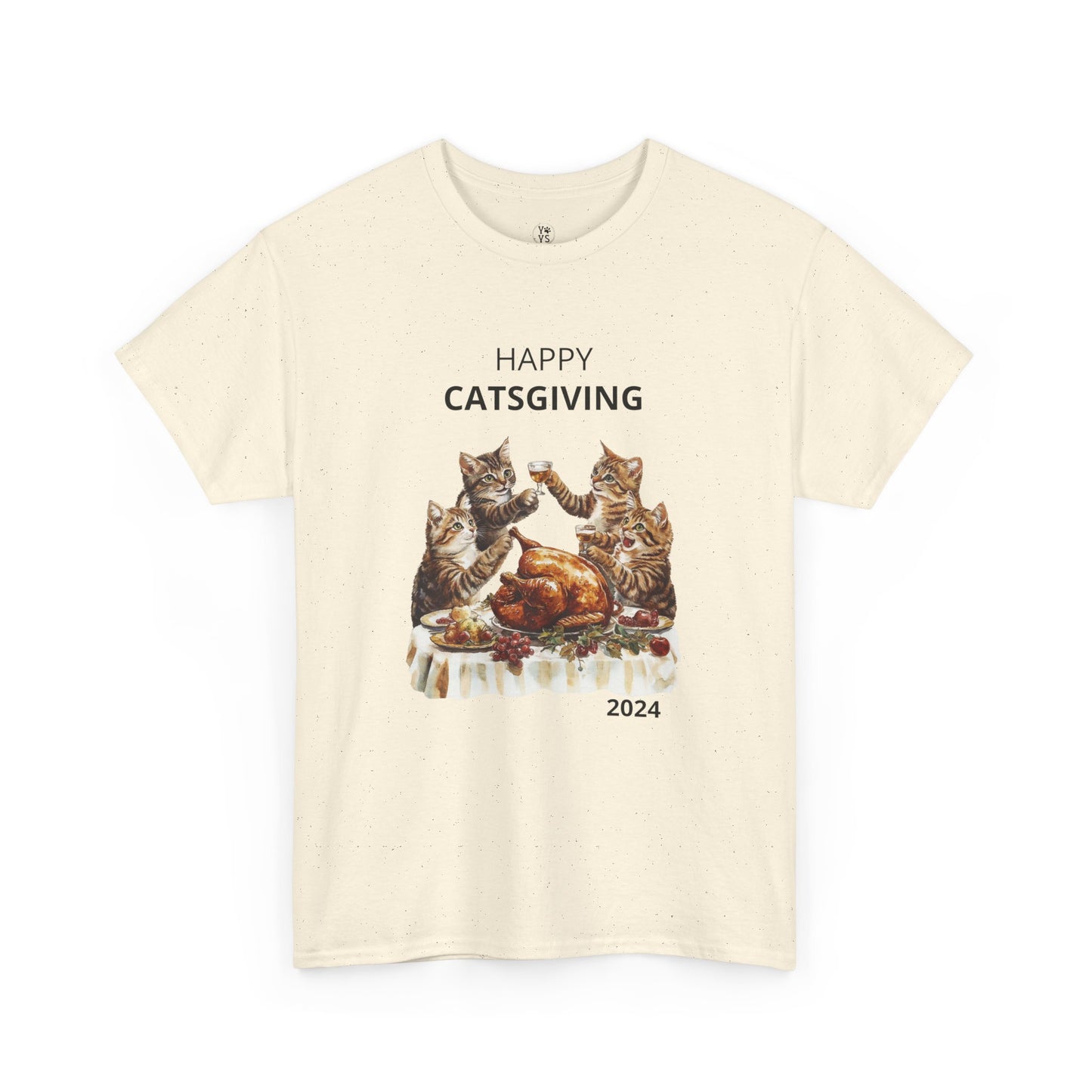 Happy Catsgiving tshirt for cat lovers, Thanksgiving shirt, cat owners shirt, funny autum cat t shirt