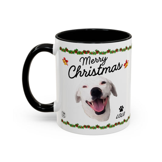Personalized Christmas Pet Coffee Mug, Perfect Christmas Gift for Dog Lovers, Cat Lovers, Coffee Lovers, Dog Owners, Pet Lovers, Pet Owners