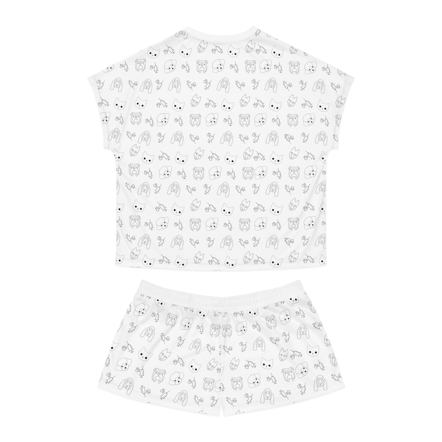 DVM Short Pajama Set for Veterinarian Pajamas