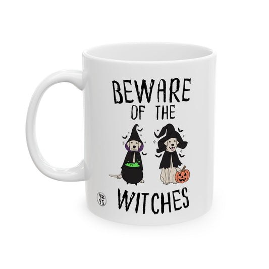 Dog Witch Halloween Ceramic Coffee Mug, Gift for Labrador Lovers, Dog Lovers, Pet Lovers, Coffee Lovers