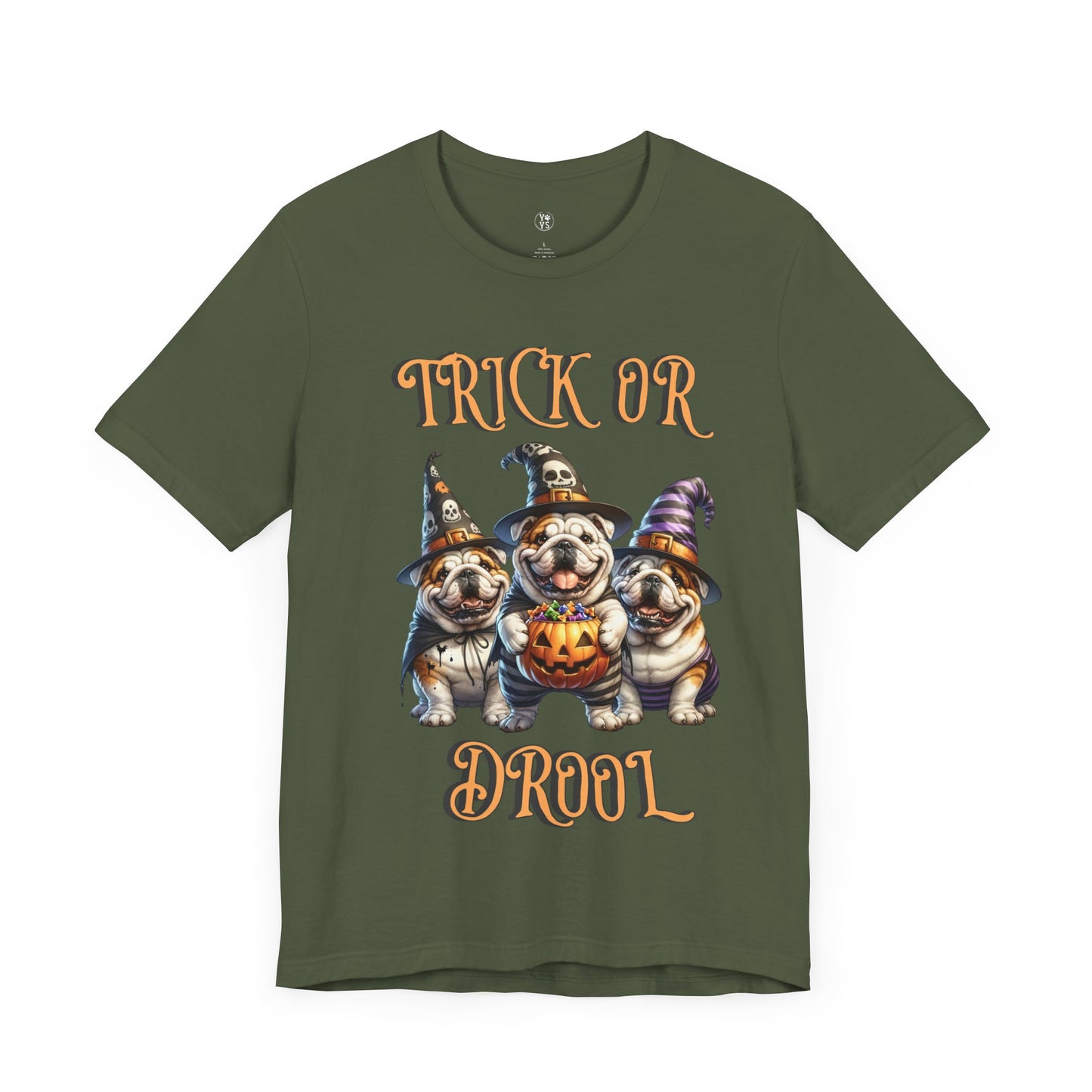 Trick Or Drool Halloween Bulldog T Shirt, Gift For Bulldog Lovers, Bulldog Owners Shirt